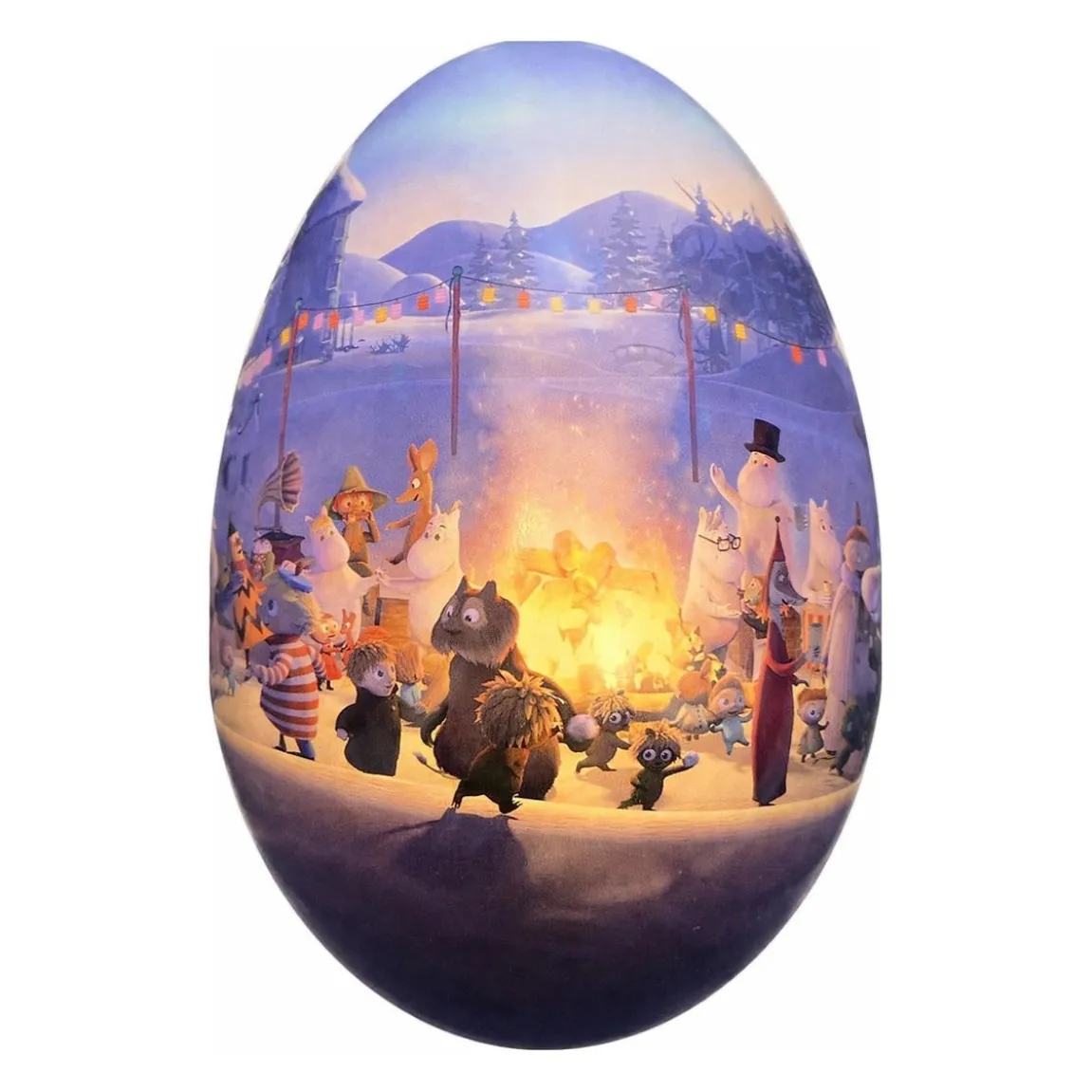 Påskägg Mumin 3-motiv 306g