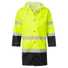 Regnrock Top Swede 181 Varselgul/Svart XS