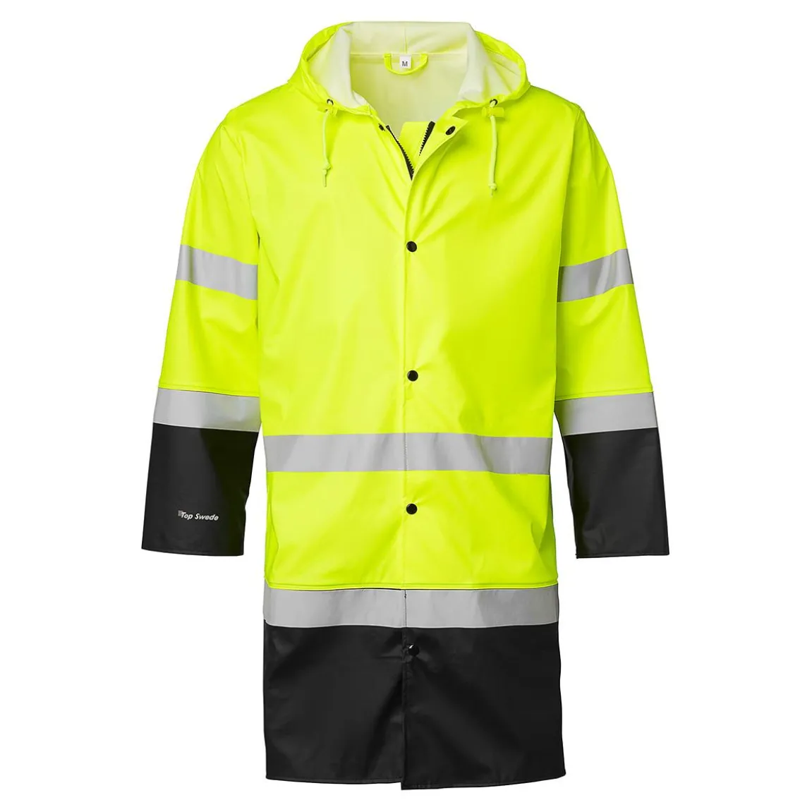 Regnrock Top Swede 181 Varselgul/Svart XS