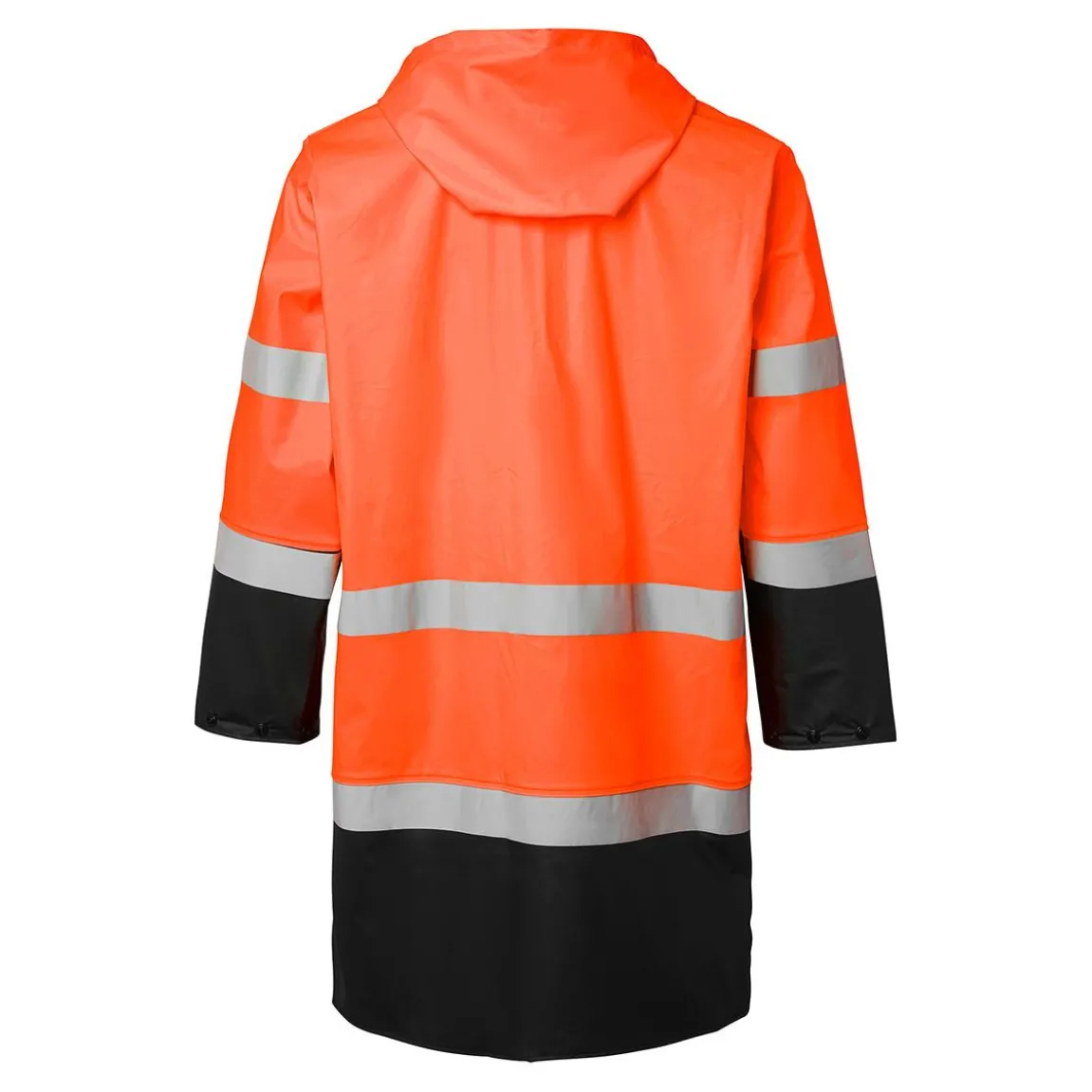 Regnrock Top Swede 181 Varselorange/Svart XS