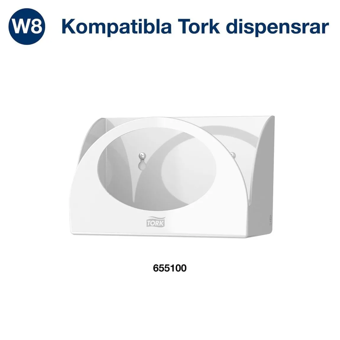 Rengöringsduk Tork W8 Flexibel Grå 32x38,5cm