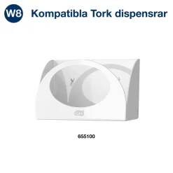 Rengöringsduk Tork W8 2 in 1 Vit 19,3x15cm