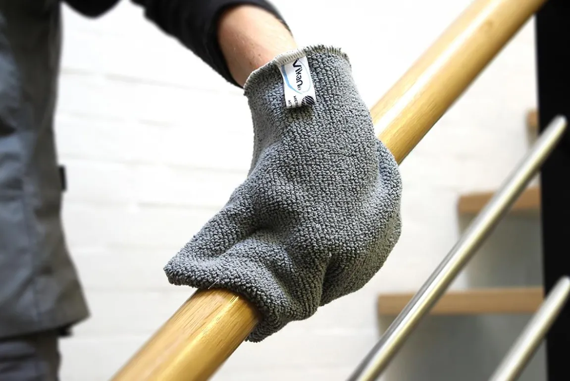 Rengöringsvante Vikan Microfiber Grå 26cm