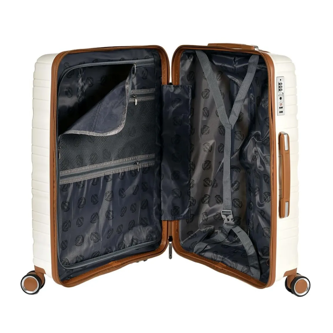 Resväska RW Trawel Alfrida Collection 3-set Vit