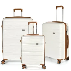 Resväska RW Trawel Alfrida Collection 3-set Vit