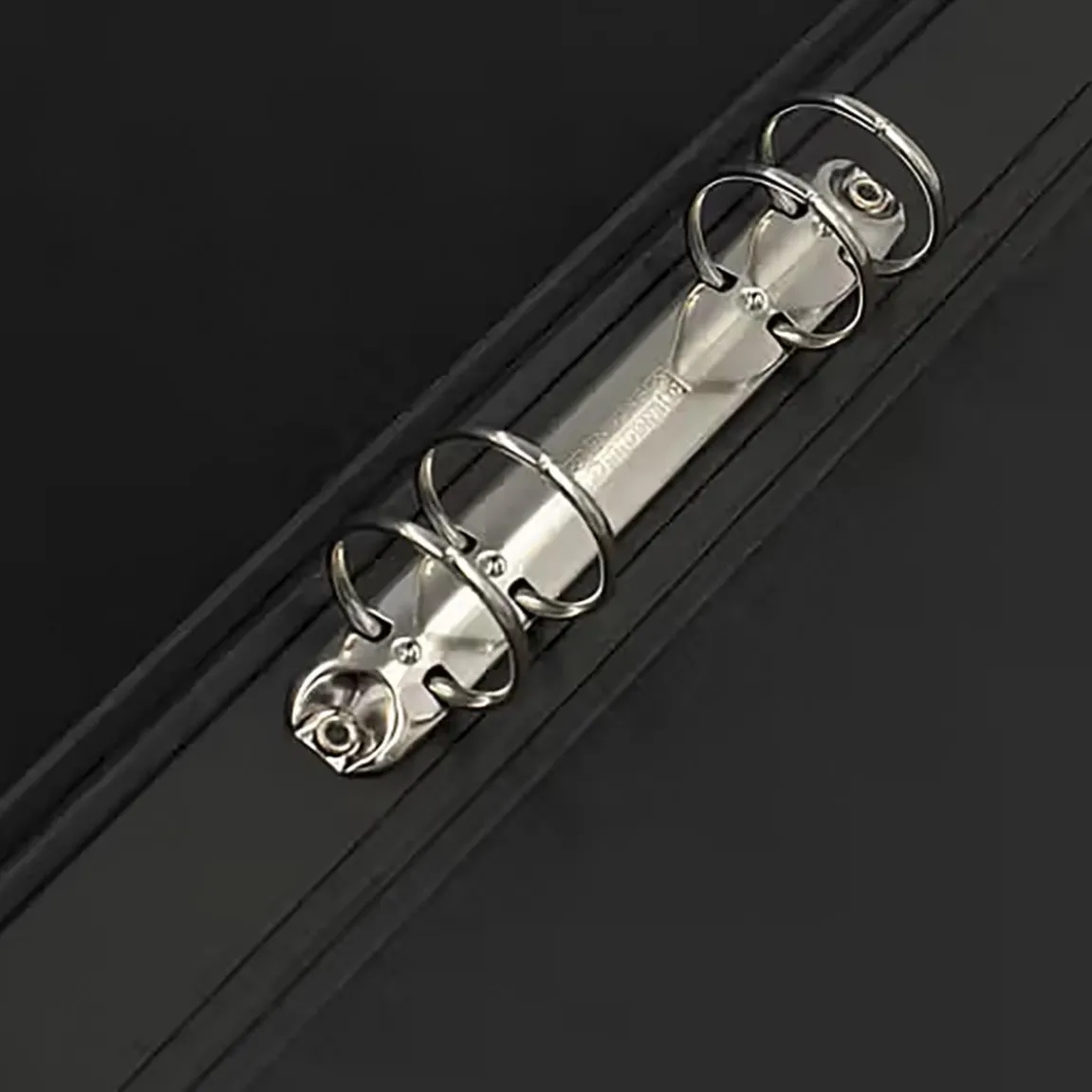 Ringpärm Bigso Ringo Canvas Ø29mm Grå A4