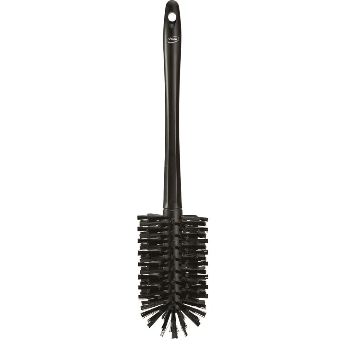 Rörborste Vikan Helgjuten Med Skaft Medium/Hård Svart Ø90x430mm