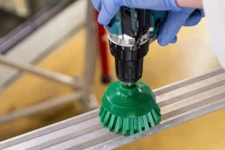 Rundborste Vikan HyDrive Ø90mm Grön