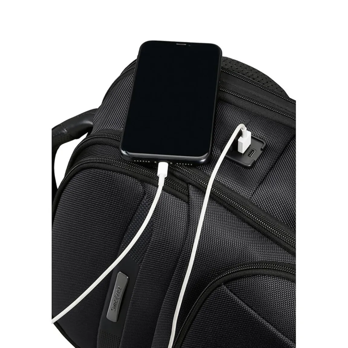 Ryggsäck Samsonite DLX6 3VOL Expanderbar Svart 15.6"