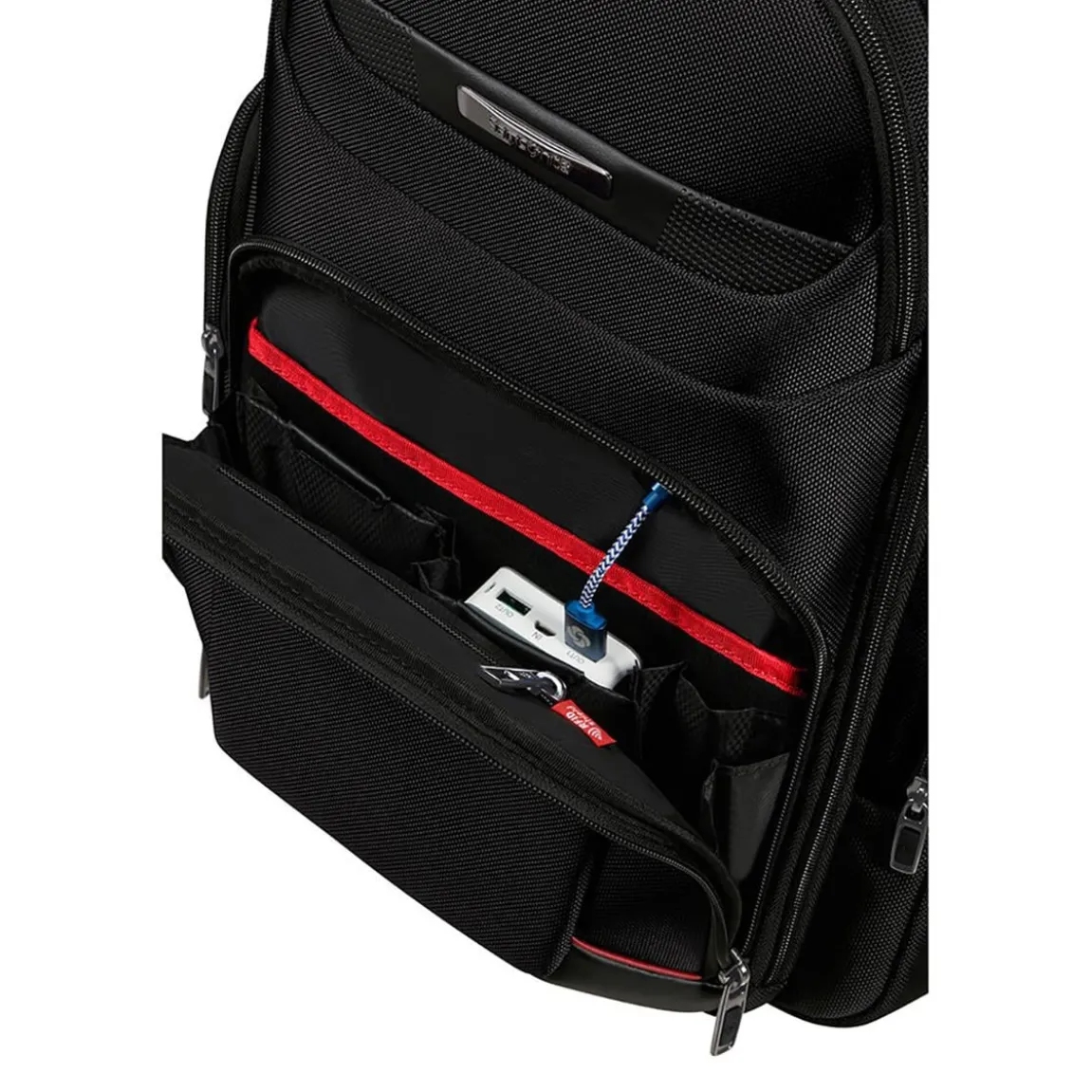 Ryggsäck Samsonite DLX6 3VOL Expanderbar Svart 15.6"