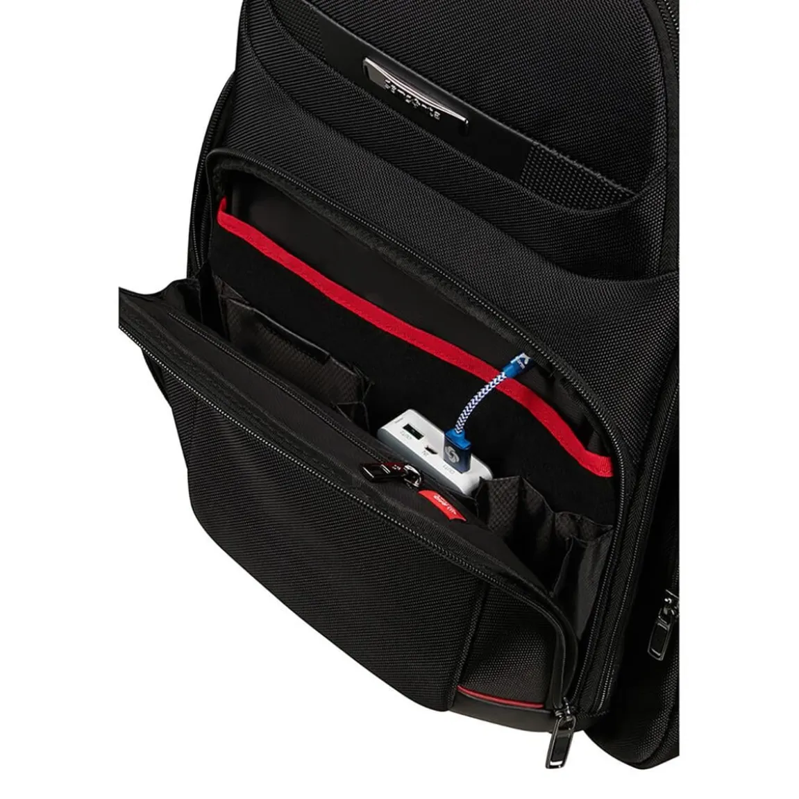 Ryggsäck Samsonite DLX6 3VOL Expanderbar Svart 17.3"
