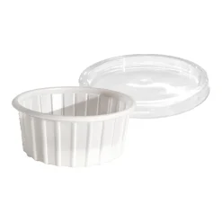 Salladsbägare Rund 2 in 1 inkl lock 200ml