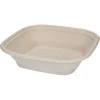 Salladsskål Fyrkantig Bagasse brun 4500ml