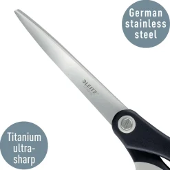 Sax Leitz Quality Titanium Svart 205mm