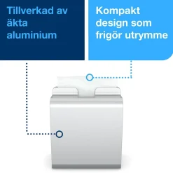 Servettdispenser Tork Xpressnap N4 Bordsmodell Aluminium