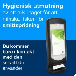 Servettdispenser Tork Xpressnap N4 Stående Röd