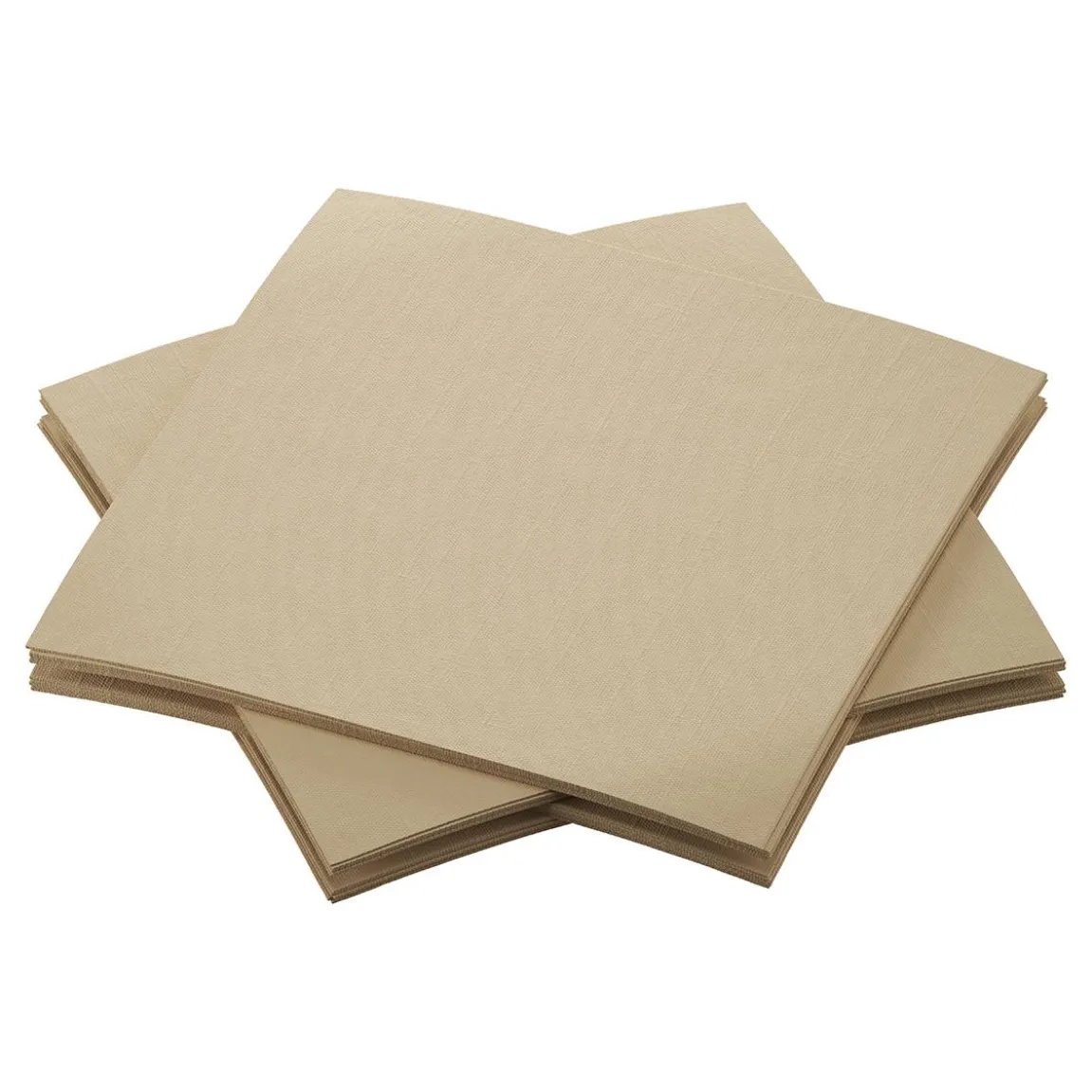 Servett Duni Dunisoft Bio Naturbrun 20x20cm