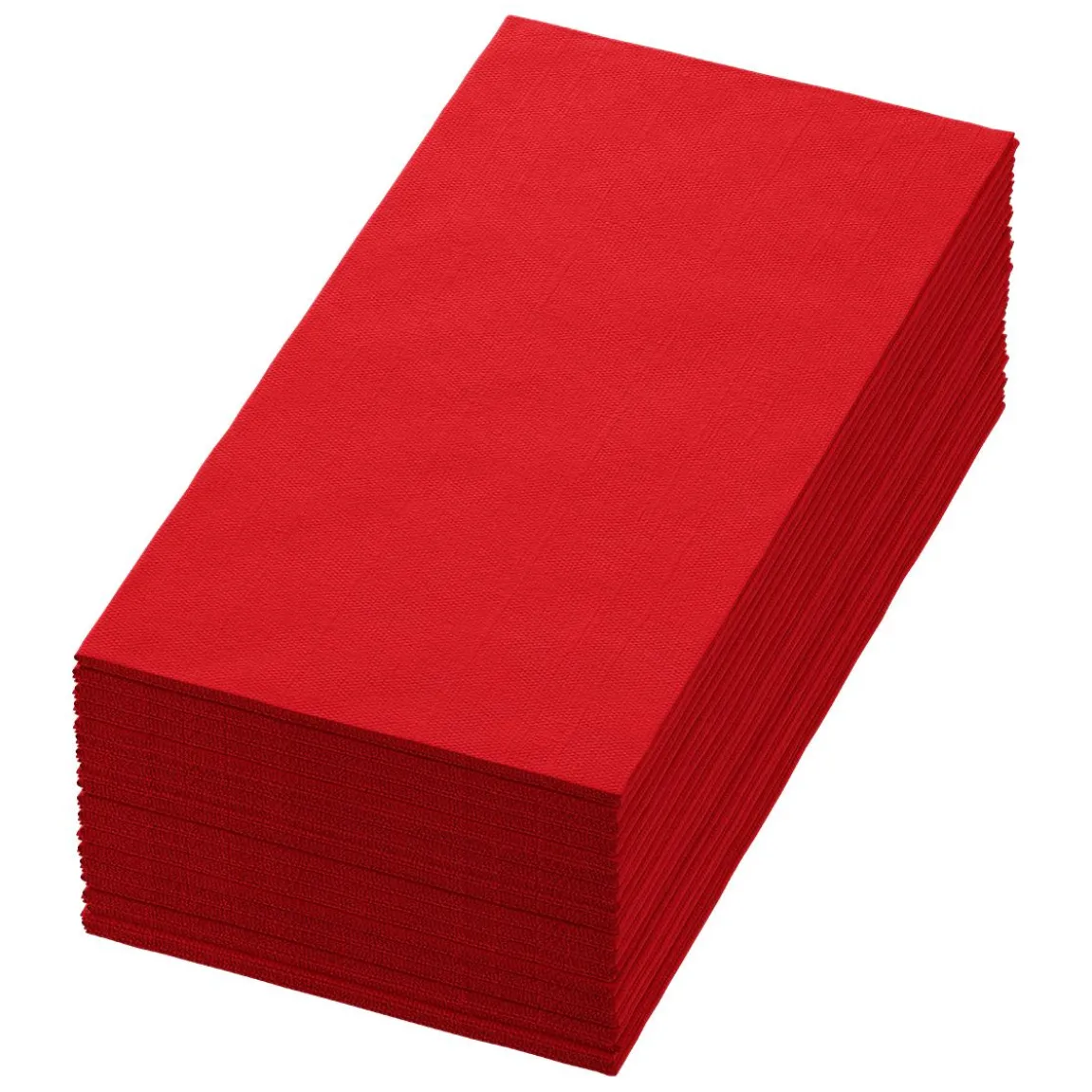 Servett Duni Dunisoft Bio 1/8 Vikt Röd 40x40cm