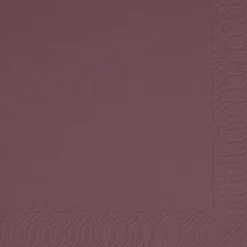 Servett Duni 3-lag Plum 24x24cm