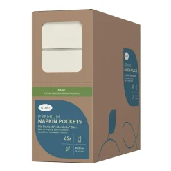 Servettficka Duni Dunisoft Bio Vit 40x33cm