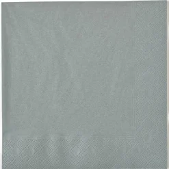 Servett 3-lag Grå 40x40cm