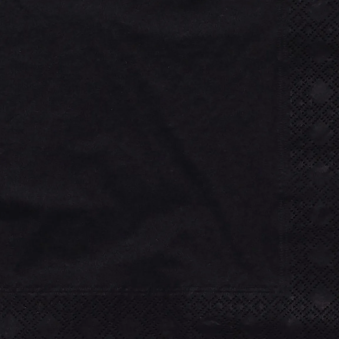 Servett 2-lag Svart 24x24cm