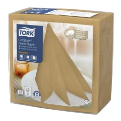 Servett Tork LinStyle Beige 39x39cm