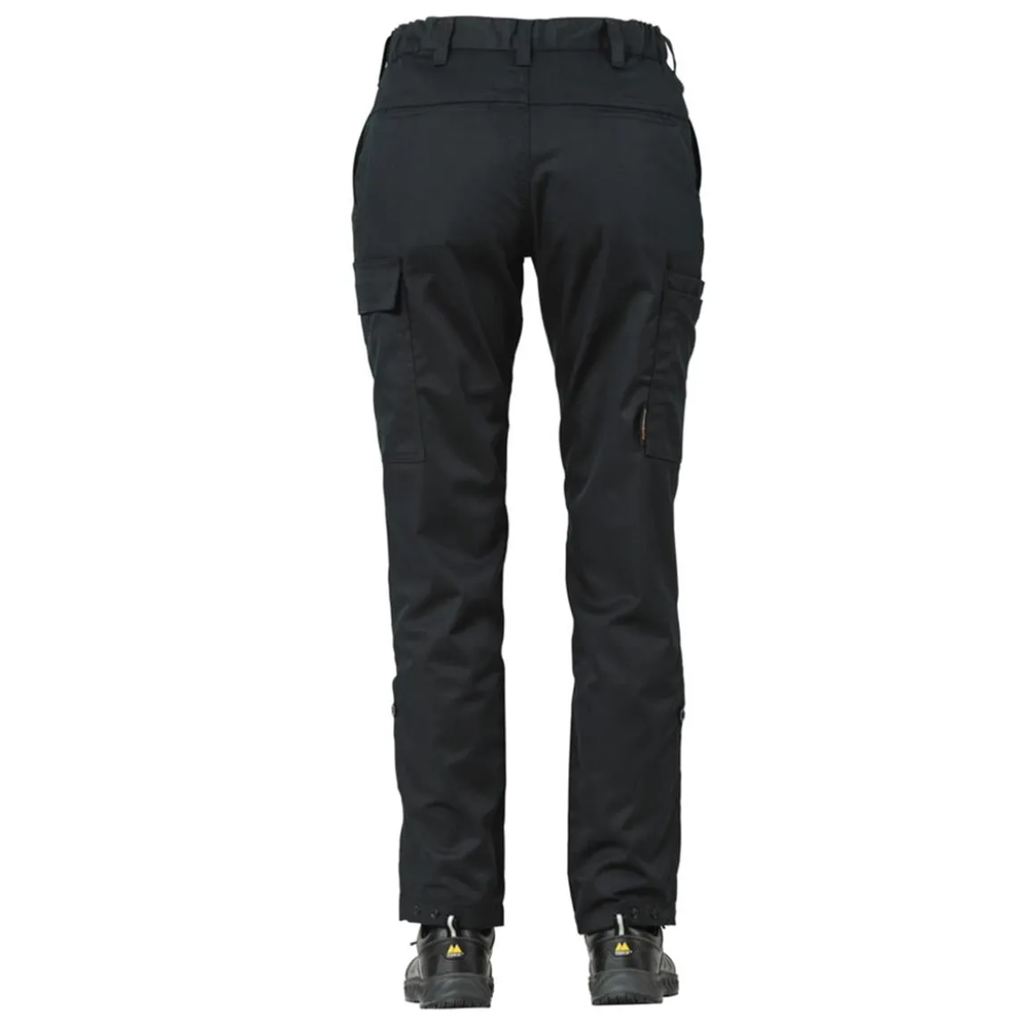 Servicebyxa Worksafe 5710550 Stretch Dam Svart 32
