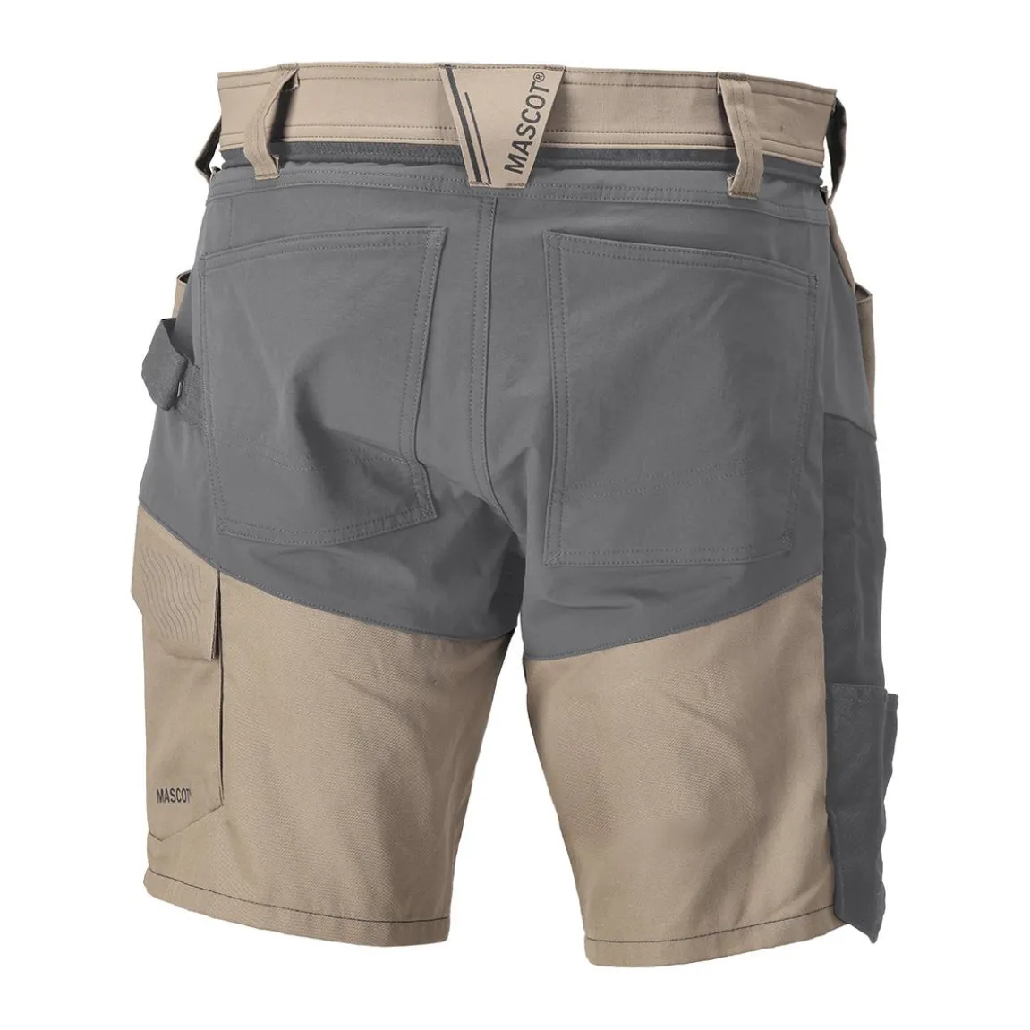 Shorts Mascot 25149-230 Customized Mörk Sand/Stengrå C44