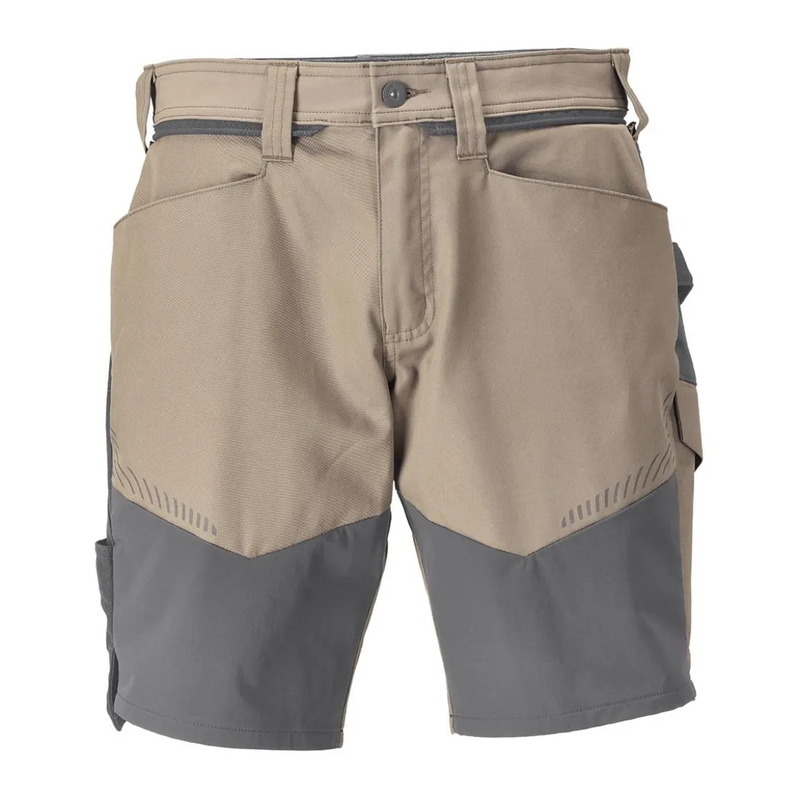 Shorts Mascot 25149-230 Customized Mörk Sand/Stengrå C44