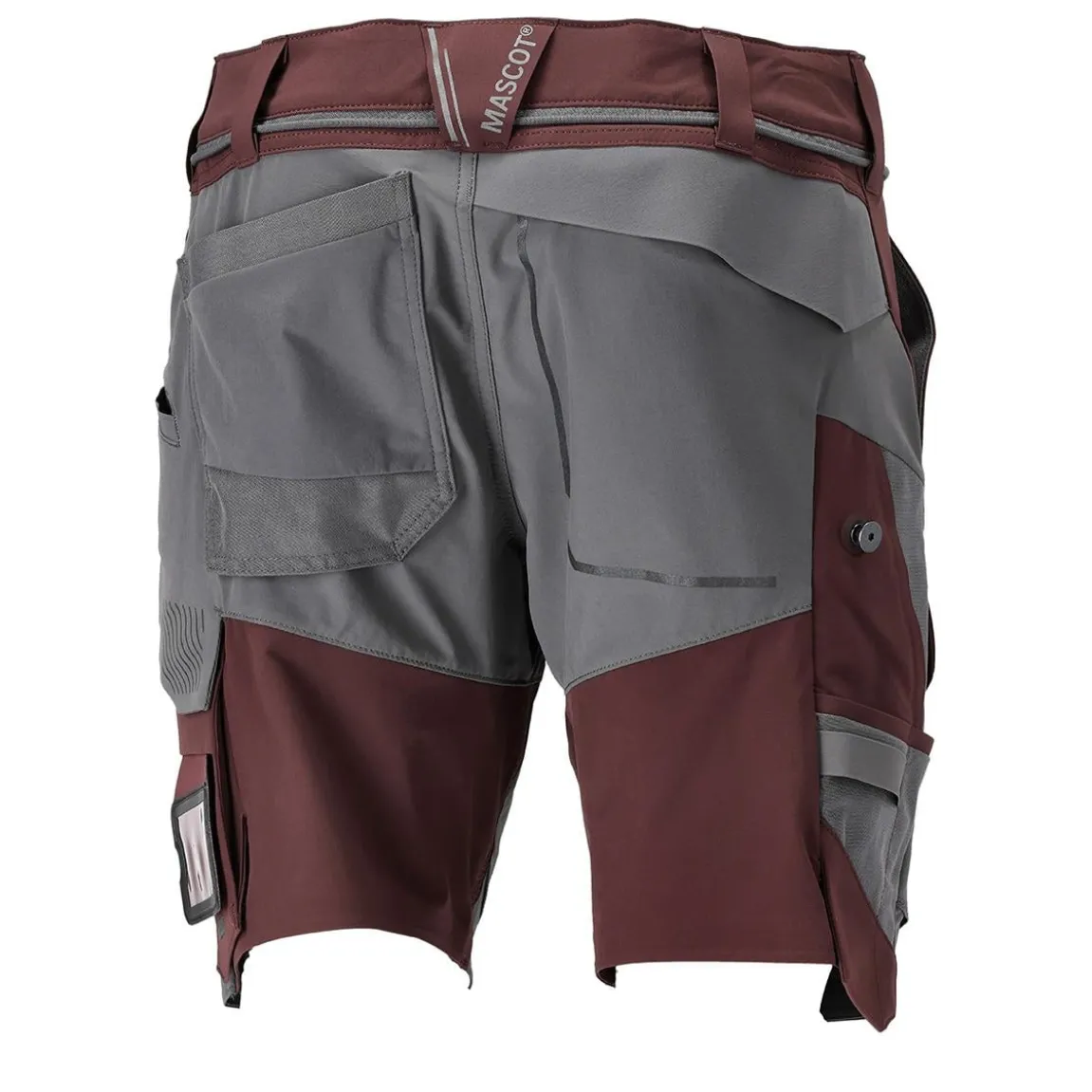 Shorts Mascot 22149-605 Customized Vinröd/Stengrå 24C44