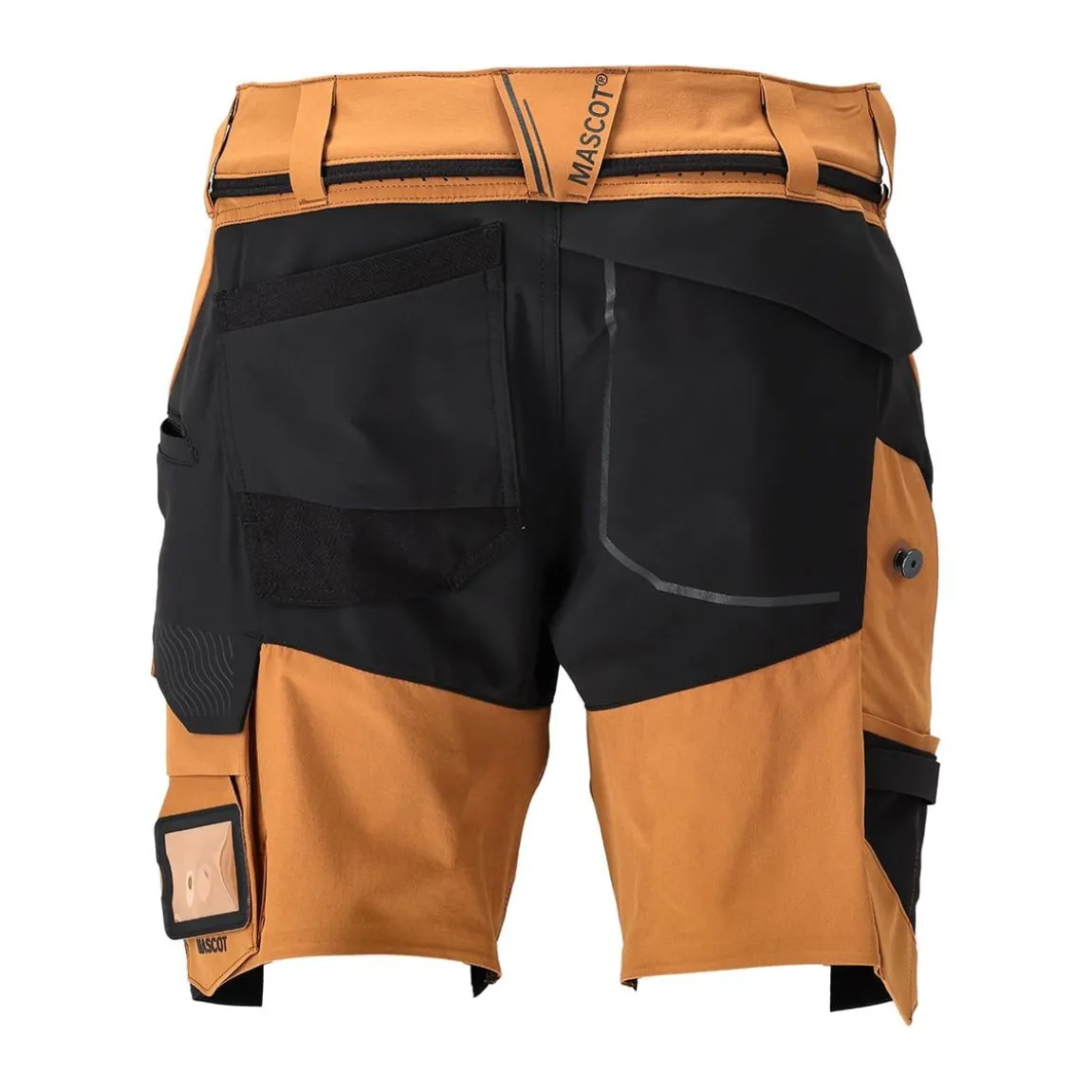 Shorts Mascot 22149-6905 Stretch Nötbrun/Svart 24C44