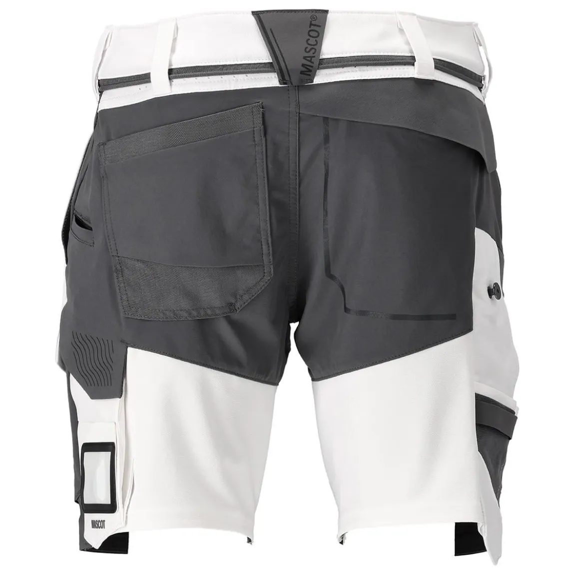 Shorts Mascot 22149-605 Stretch Vit/Stengrå 24C44