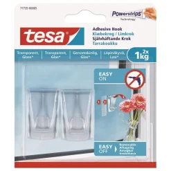 Självhäftande Krok Tesa Powerstrips Transparent 1kg