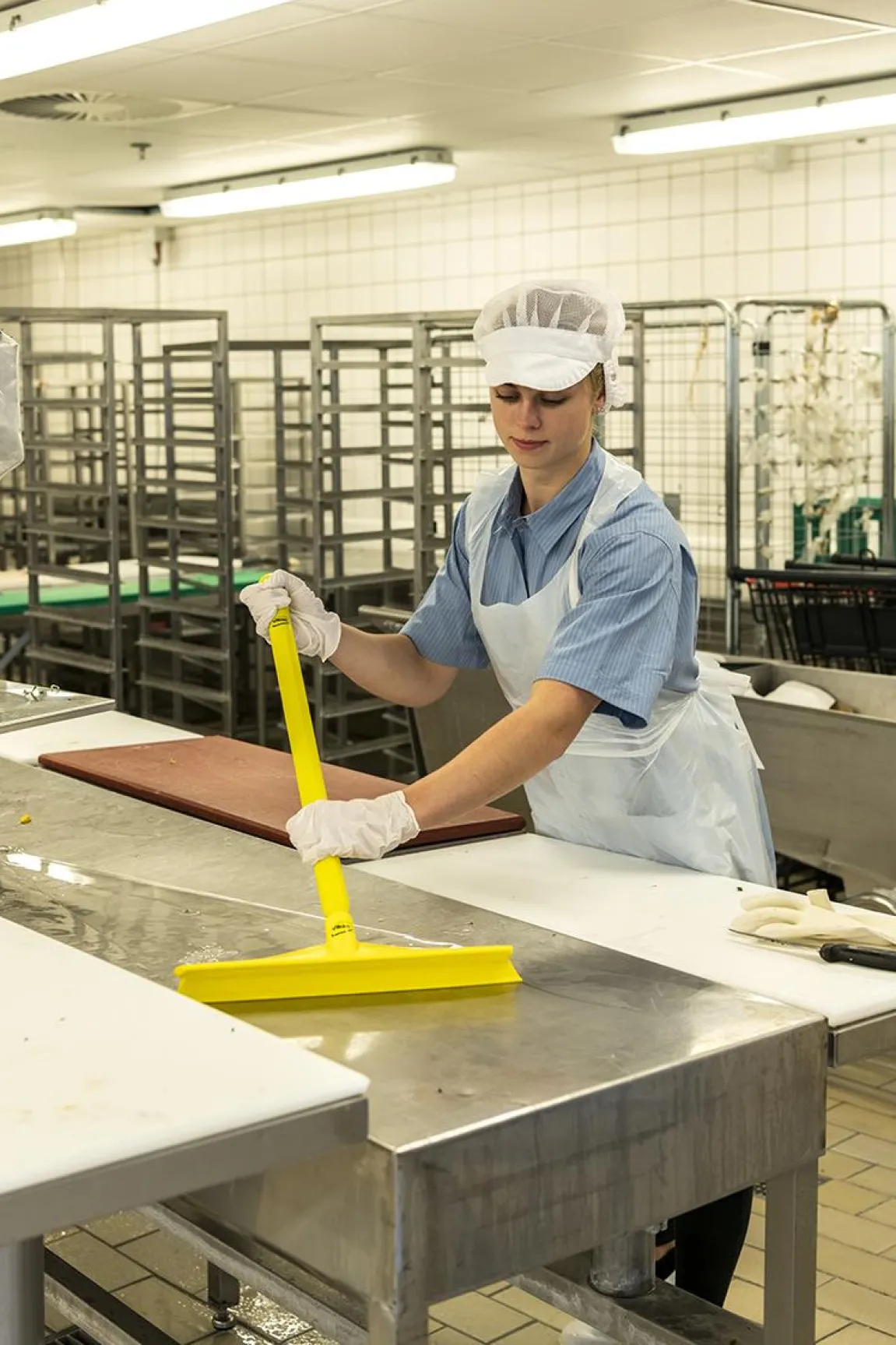 Skaft Vikan Ultrahygieniskt Vit 650mm