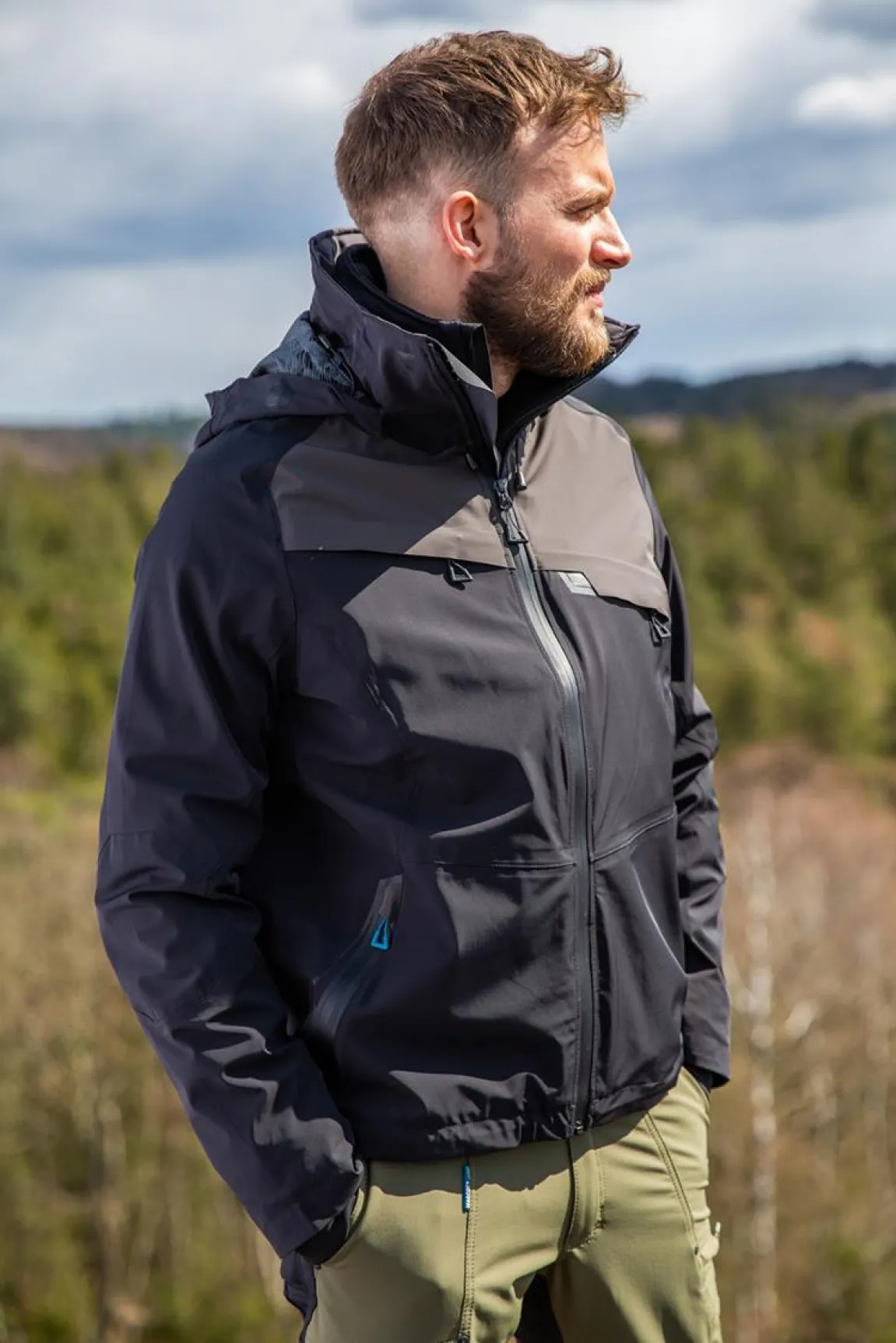 Skaljacka Mascot 17001-411 Stretch Svart/Grå XS
