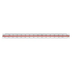 Skalstock M+R 6 delning 1:2,5-100 30cm