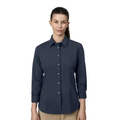 Skjorta Seven Seas S52 Hybrid Shirt Dam Marin S