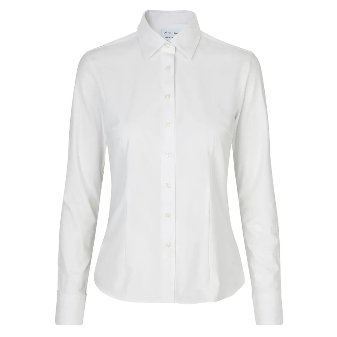 Skjorta Seven Seas S52 Hybrid Shirt Dam Vit S