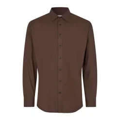 Skjorta Seven Seas S51 Hybrid Slim Mocka S