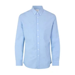 Skjorta Seven Seas S61 Oxford Slim Ljusblå S