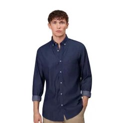 Skjorta Seven Seas SS500 Soft Denim Indigo S