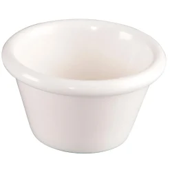 Skål Rund Melamin Vit 60x37 mm