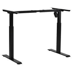 Skrivbord Höj-& Sänkbart Sun-Flex Svart/Svart 1400x800 mm