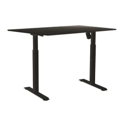 Skrivbord Höj-& Sänkbart Sun-Flex Svart/Svart 1400x800 mm