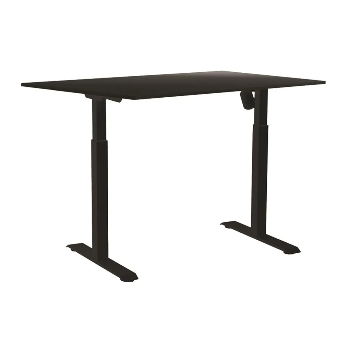 Skrivbord Höj-& Sänkbart Sun-Flex Svart/Svart 1400x800 mm