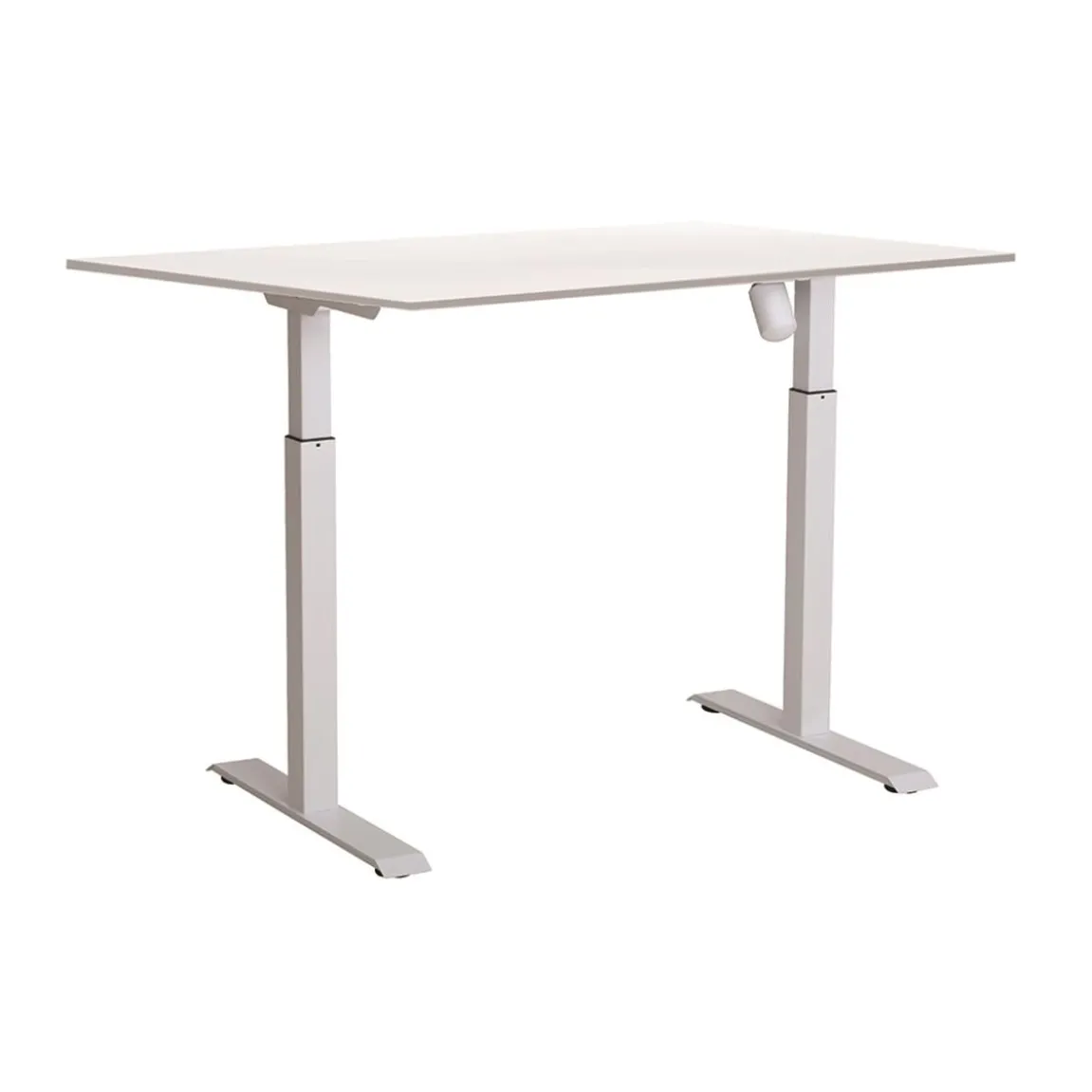 Skrivbord Höj-& Sänkbart Sun-Flex Vit/Vit 1600x800 mm