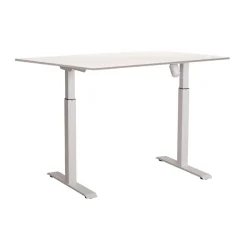 Skrivbord Höj-& Sänkbart Sun-Flex Vit/Vit 1400x800 mm