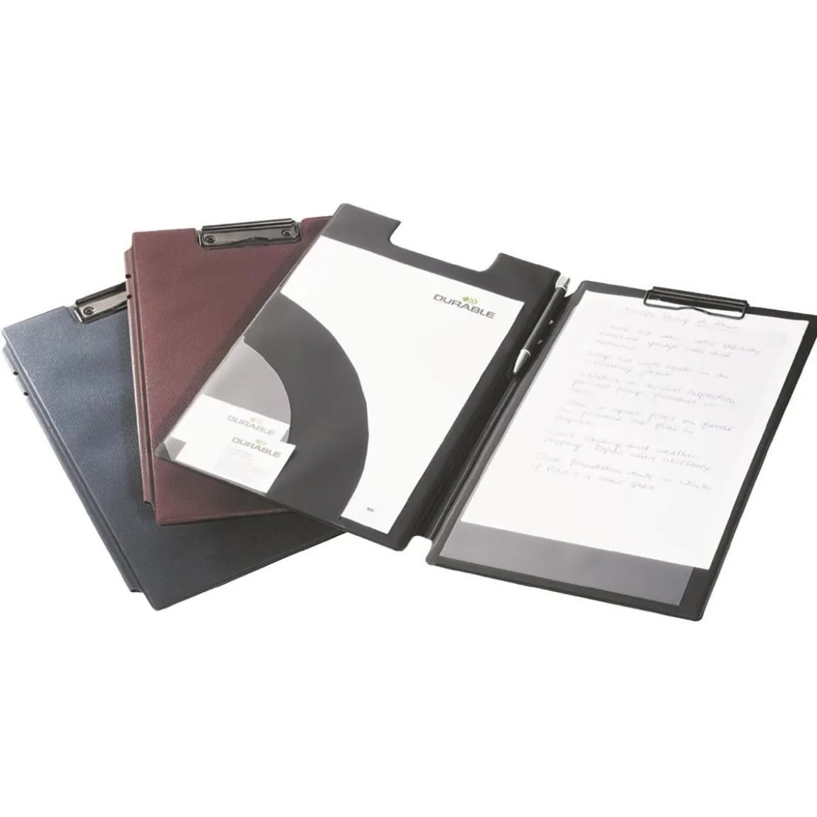 Skrivplatta Durable 2331 Dubbel svart A4+
