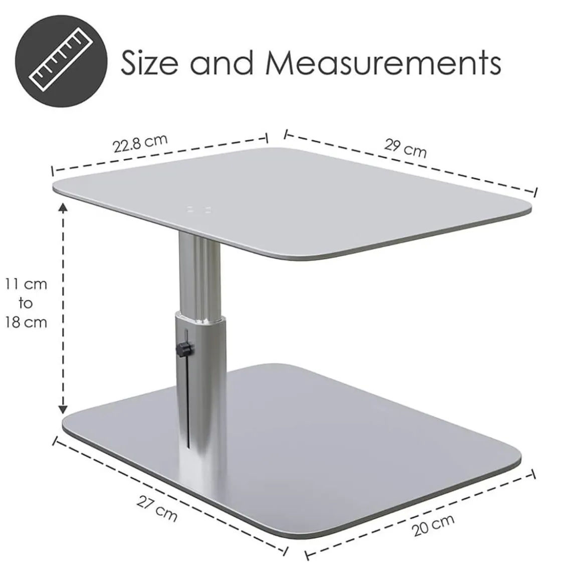 Skärmställ Jobmate Desire2 Monitor Stand